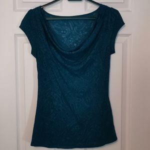 Smart set scooped neck blouse